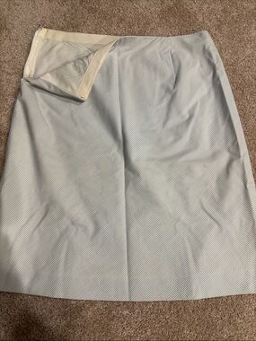 J. Crew A-Line Skirt with Subtle Herringbone Texture